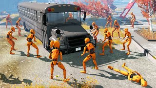 Escape from the Dead Coast – Crash Test Zombies – BeamNG Drive | Demolition Republic screenshot 1