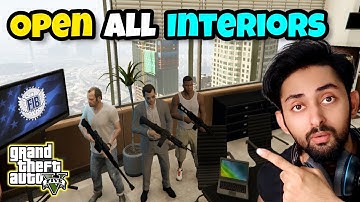 HOW TO INSTALL OPEN ALL INTERIORS | OPEN INTERIORS MOD NOT WORKING | GTA 5 Mods 2023 Hindi/Urdu