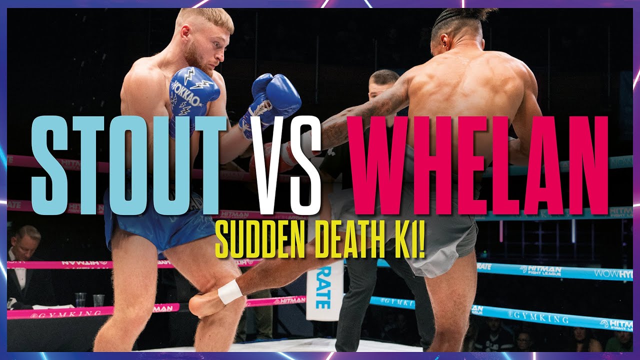 💀🥊 SUDDEN DEATH K1!! 🥊💀 Sam Stout vs Jay Whelan - Hitman Fight League vs Combat Fight Series