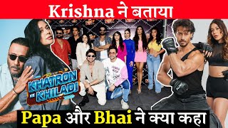 Krishna Shroff Told What Was His Father and Brother's Reaction To Going Into Khatron Ke Khiladi 14