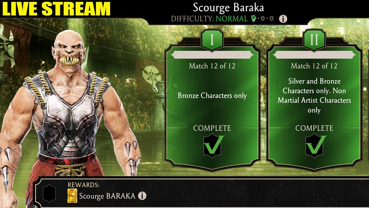 Baraka (Scourge), Mortal Kombat Mobile Wiki