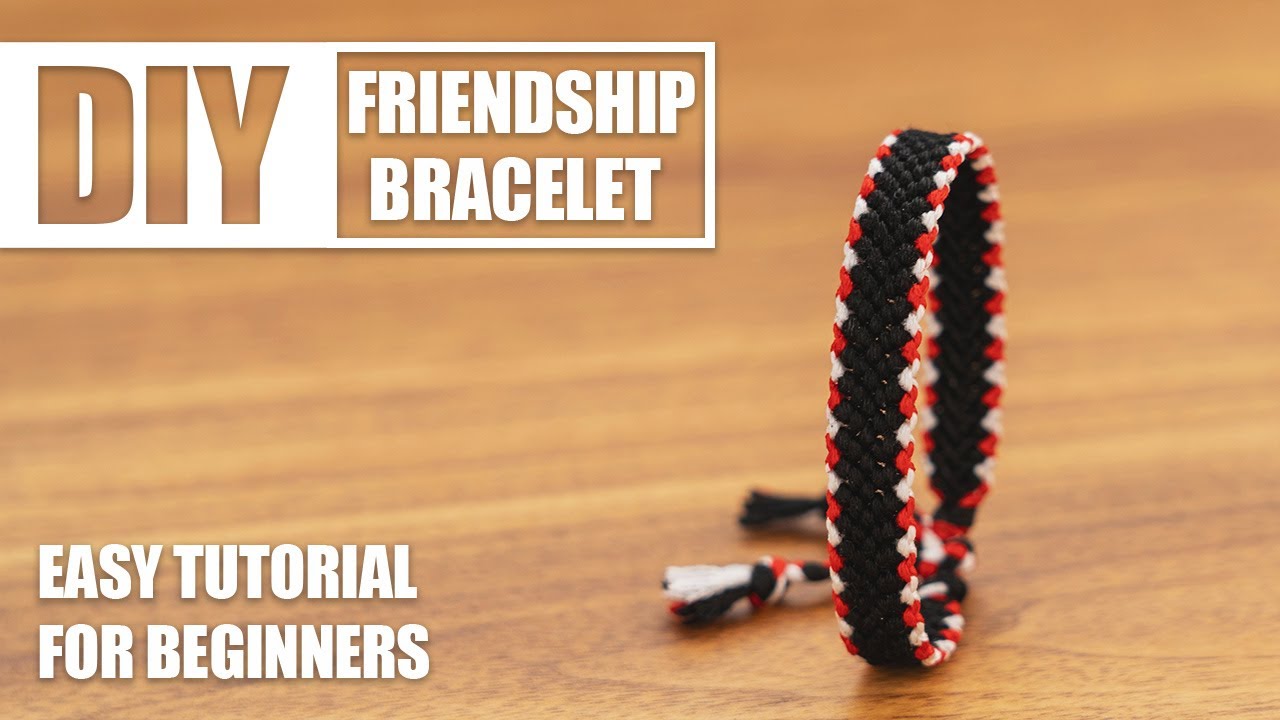 Border Stripes Dots Line Macrame Friendship Bracelets | Easy Tutorial ...