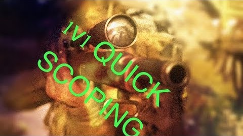 Quickscoping 1v1 (COD WW2)
