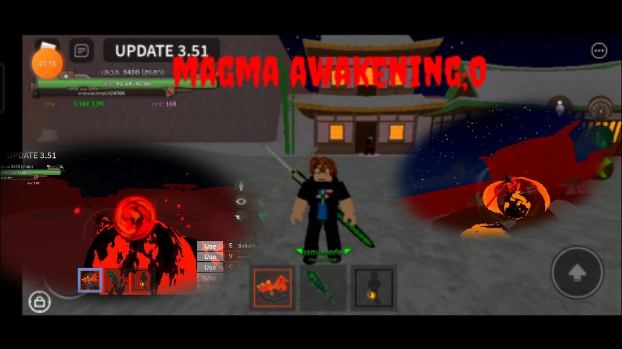 king legacy magma full awakening(review im slow;( ) YouTube
