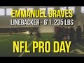 NFL Pro Day Highlights At CU Football: Emmanuel Graves