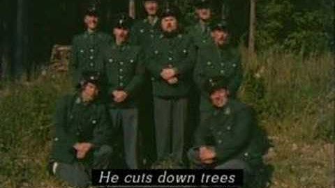 Lumberjack Song in GERMAN!