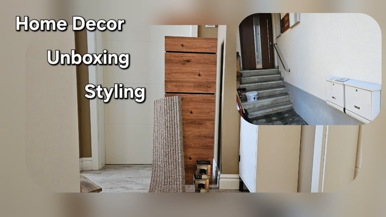 PROMĚNA domu - Netradiční schránka a nášlapy (unboxing & instalace)