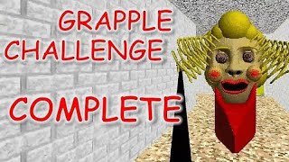 Grapple Challenge Complete | Baldi's Basics Challenge Maps Demo