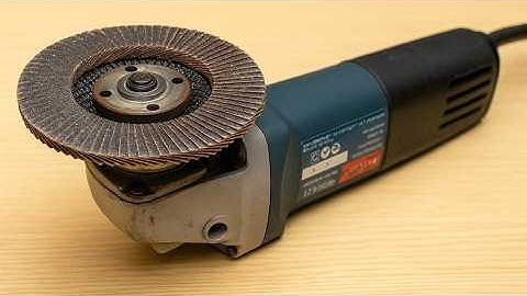 How to Install and Use a Flap Disc on an Angle Grinder (Correctly!)