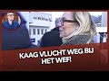 Hilarisch: Kaag vlucht weg bij het WEF na kritische vragen!