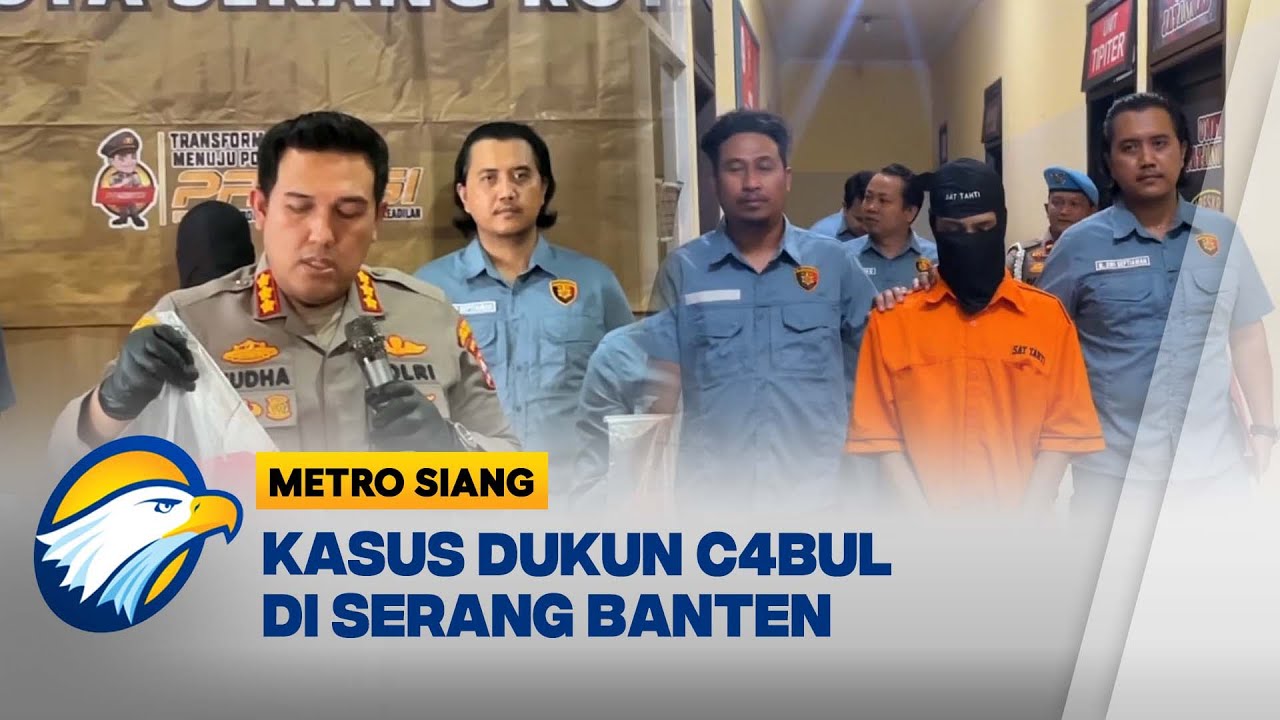 Polisi RIngkus Dukun C4bul di Serang Banten - [Berantas]