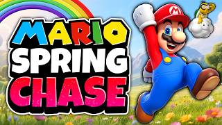 Mario Spring Chase 🌸 Brain Break For Kids 🌸 Kids Fitness 🌸 Just Dance 🌸 Spring Workout