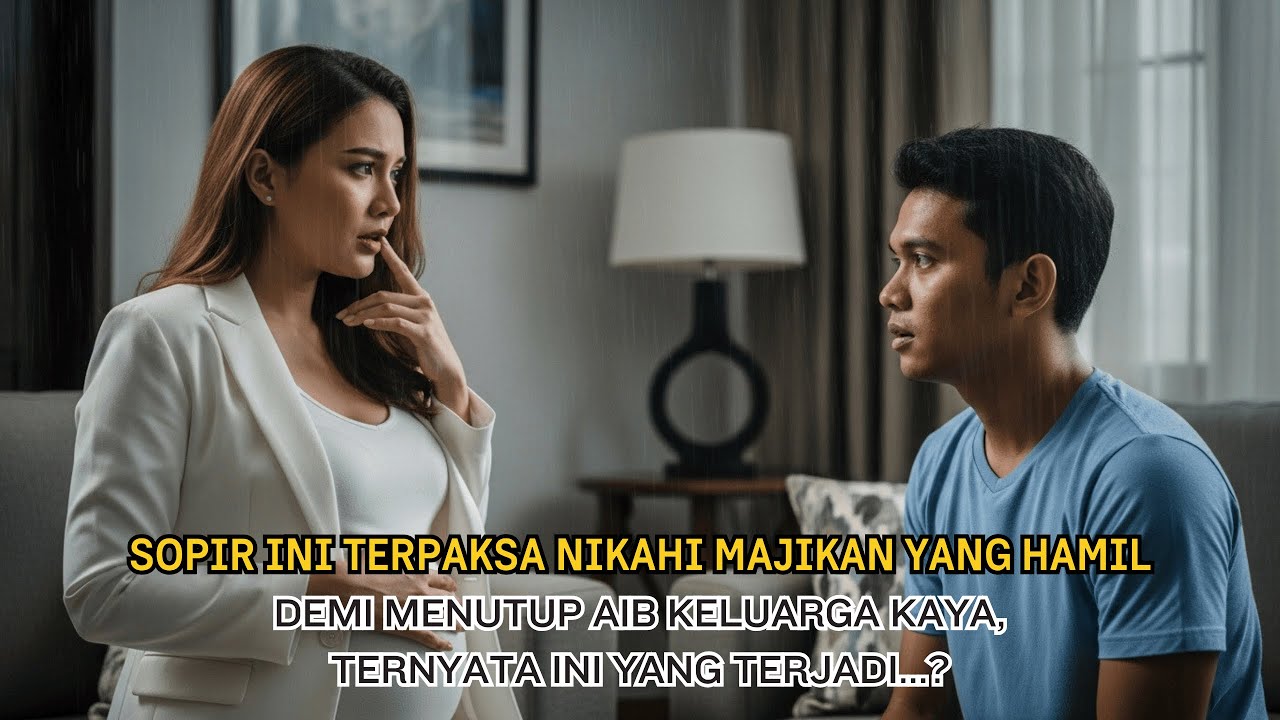 Sopir Muda Ini Menikahi Majikannya Yang Hamil Ditinggal Kekasihnya, Untuk Menutupi Aib nya