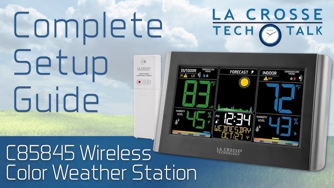 Station météo WD9540 J+4 METEO FRANCE Radio-pilotée signal STAR