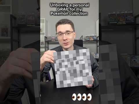 Unboxing a personal GRAIL for my Pokemon collection #pokemon