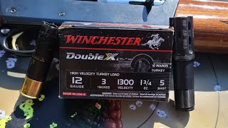 Winchester Double X 3' 13/4oz #5 Pattern Test W/ 1187 & Remington TSS .650 Choke