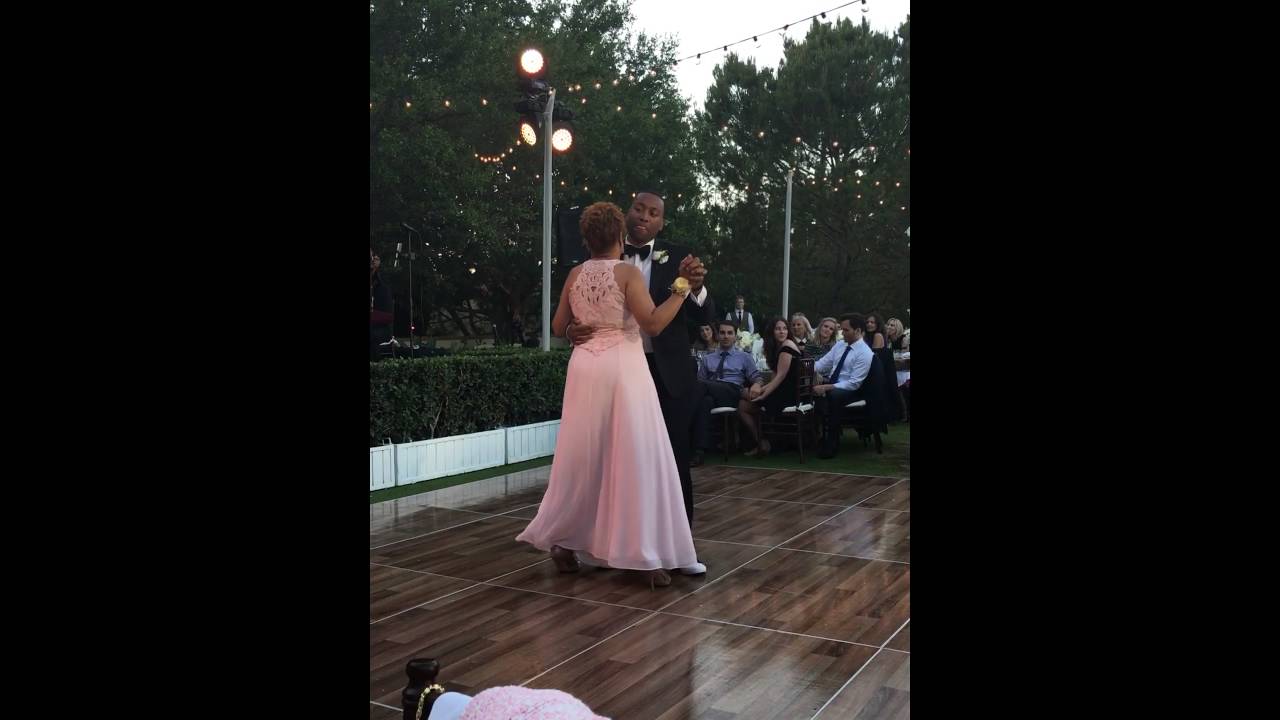Mother and son wedding dance 