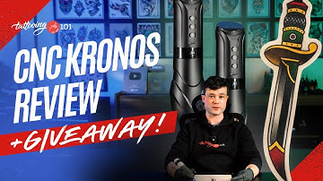 CNC Kronos Adjustable Stroke Pen - Budget Tattoo Machine Review + Giveaway