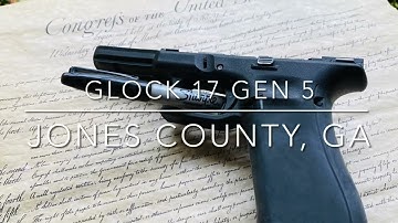 Glock 17 Gen 5 - From Graphic Design to Laser Stipple