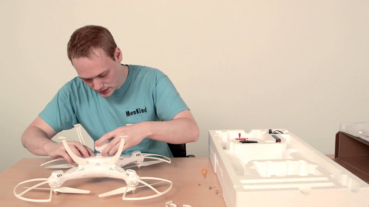 Attaching the Camera to your Drone - YouTube