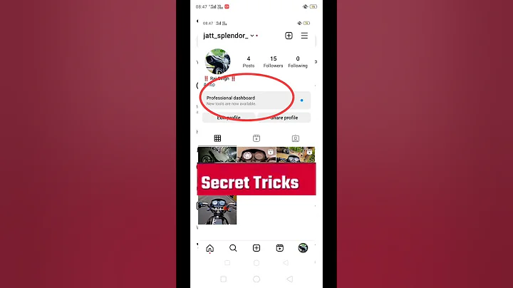 how to remove 😱😱😱🤭 professional dashboard #instagram #viral #short #shorts