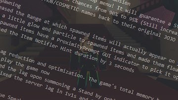 [YBA] Update v1.34 (LUCKY ARROW CODE)