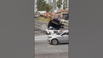 Ram TRX LAUNCH OVER TOP OF A COPS VEHICLE!!!!!!!