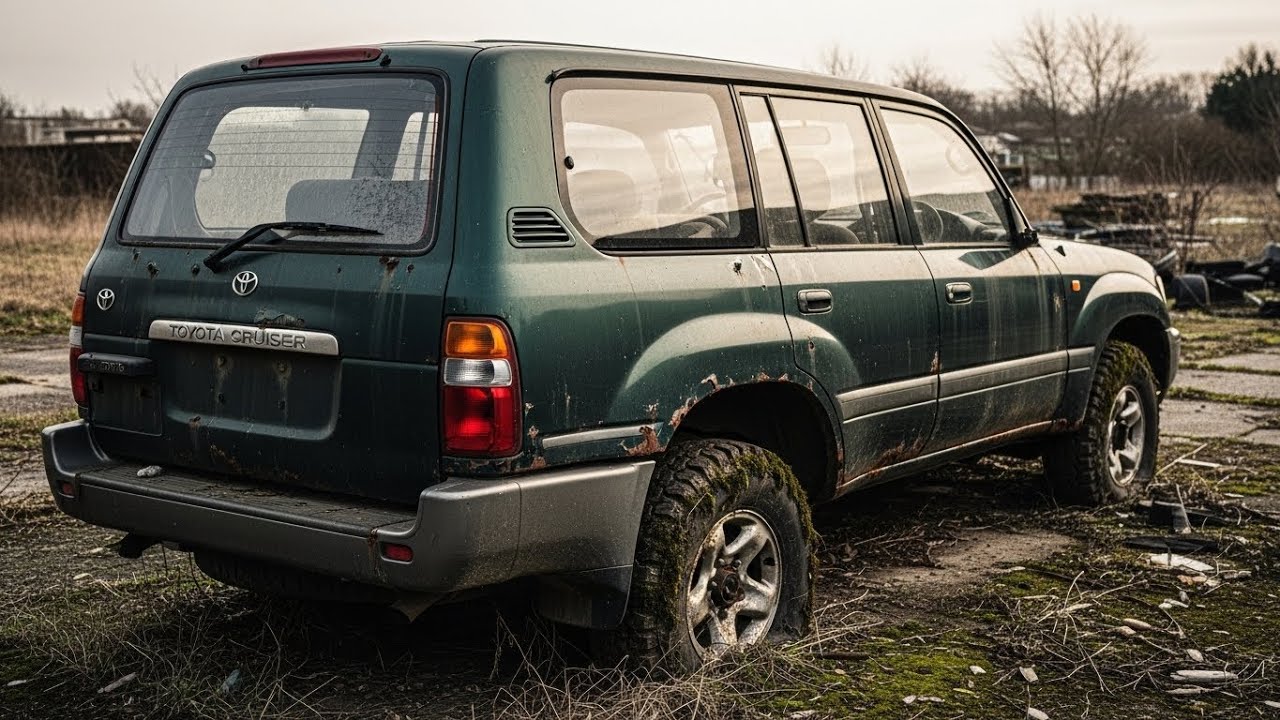 ASMR Car Restoration! Full Restoration Toyota Land Cruiser 1998 from Total Disrepair