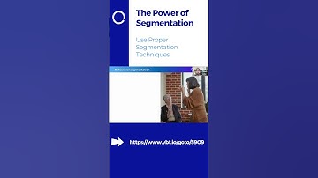 Practice #2: Use Proper Segmentation Techniques https://www.vbt.io/goto/59O9 #segmentation