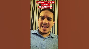AI for personal arguments?