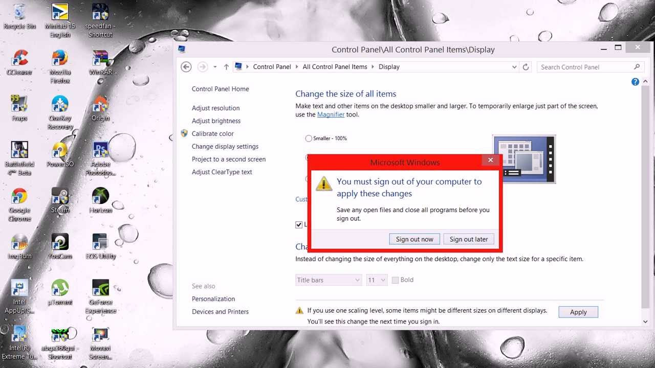 windows 8 คือ  Update  Windows 8.1 Low Screen Resolution Fix