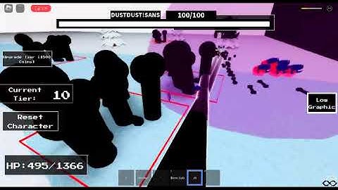 Undertale Unfair ops (a dust dust battle)