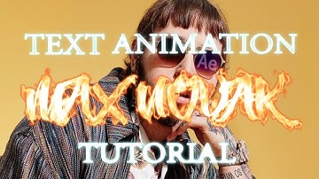 Awesome FREE Text ANIMATION Plugin! Quick Fire / Electric / Energy Text | Ae Saber Tutorial