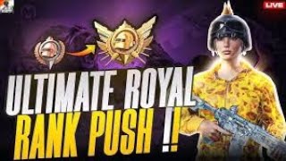 Ultimate Royale Rank Push | XT Manan #xtmananxlive #pubgmnextstarprograme