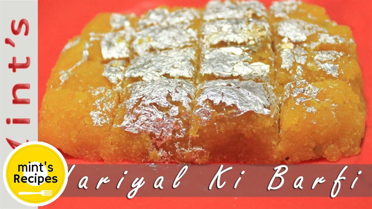 How To Make Nariyal Ki Barfi – Coconut Barfi – Vrat