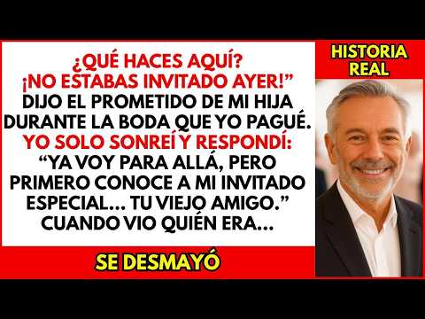 En la boda de mi hija, su prometido me dijo que me fuera, así que cancelé todos los pagos de la boda
