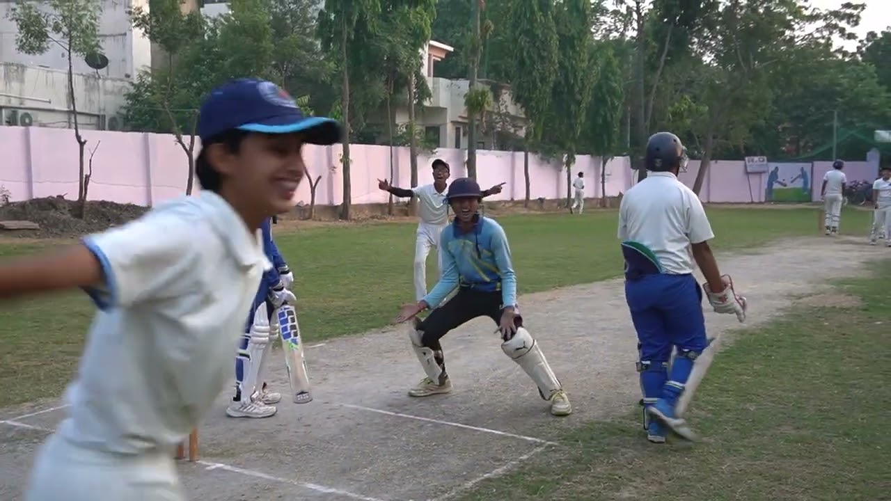 R.D Cricket Academy me test Cricket match🏏🏏