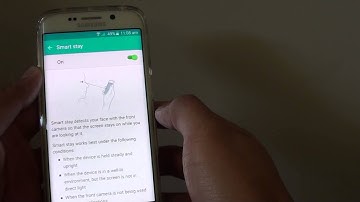 Samsung Galaxy S6 Edge: How to Enable / Disable Smart Stay