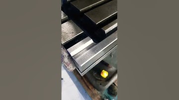 Cleaning a bridgeport milling machine bed
