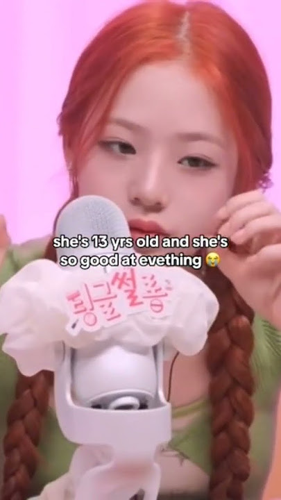 ASMR WITH SEOWON 💯😍 HOW COME SHE'S SO GOOD AT THIS 😴🥰#unis #seowon #kpop #viral #subscribe
