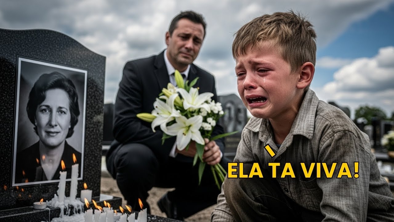 “Ela Está Viva”, Diz Menino Chorando na Lápide — A Descoberta do Milionário É Inacreditável!