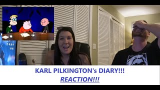Americans React | KARL'S DIARY | The Ricky Gervais Show | REACTION