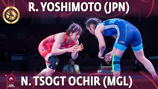 Remina Yoshimoto (JPN) vs Namuuntsetseg Tsogt Ochir (MGL) - Final // Asian Championships 2022