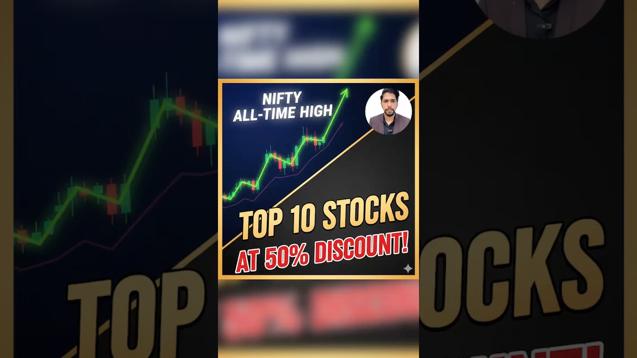 Top 10 Stocks that are available at huge discount 