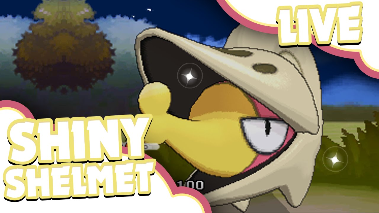 Live Shiny Shelmet At A Chain Of 40 Via PokeRadar