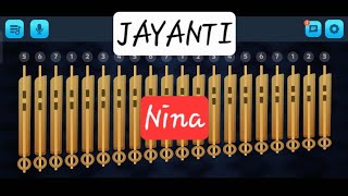 TUTORIAL ANGKLUNG - Jayanti | Not Angka | Pop Sunda #jayanti #lagusunda