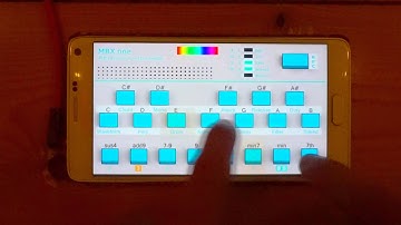 Mini Synth MBX one : Android App