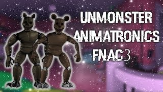 [FNAF | Speed Edit] Making Unmonster Animatronics FNAC3