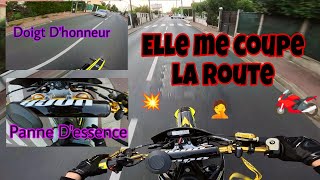 Elle me COUPE LA ROUTE et me fait un Doigt D'honneur ! (+panne d'essence) | Daily #6