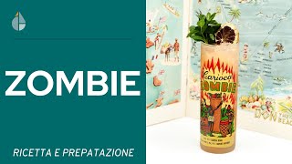 Zombie: il più famoso COCKTAIL TIKI di DON THE BEACHCOMBER